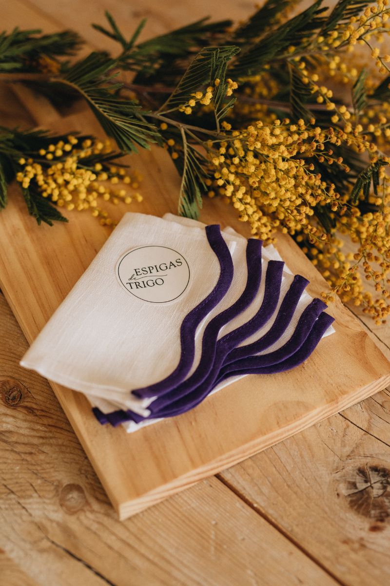 Servilletas Aperitivo Morado