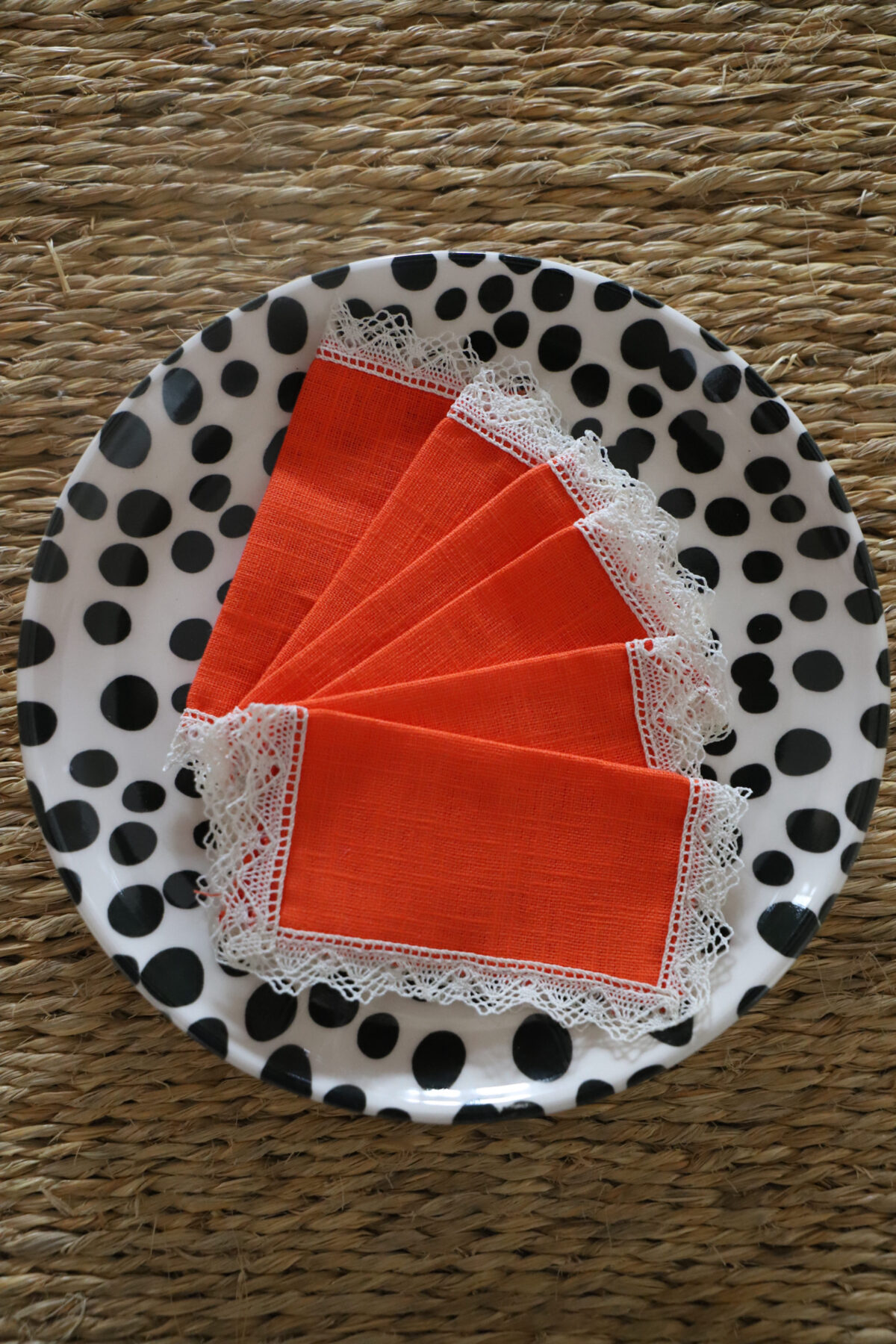 Servilletas de merienda naranja