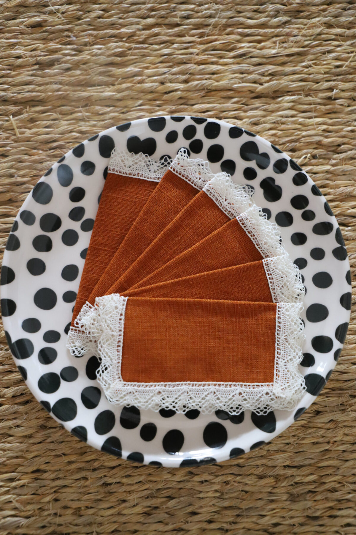 Servilletas de merienda calabaza