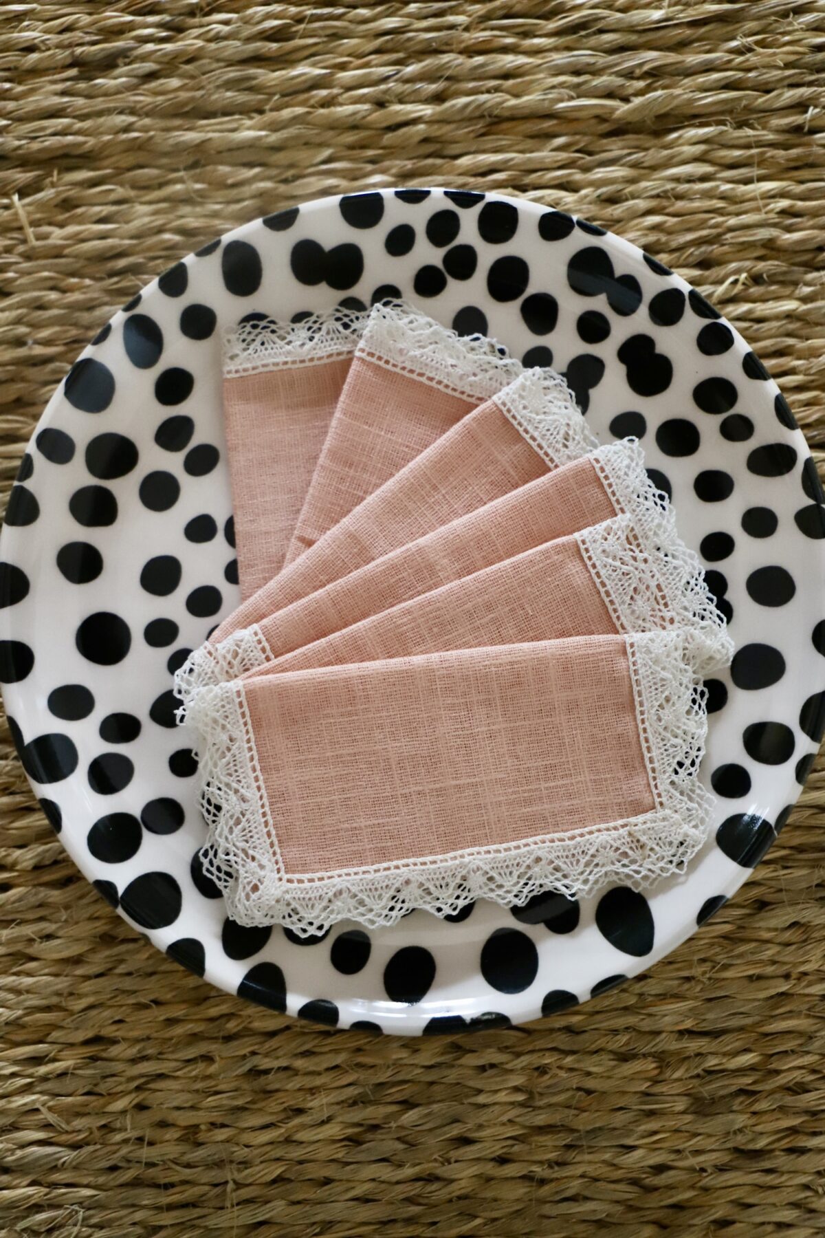 Servilletas de merienda salmón