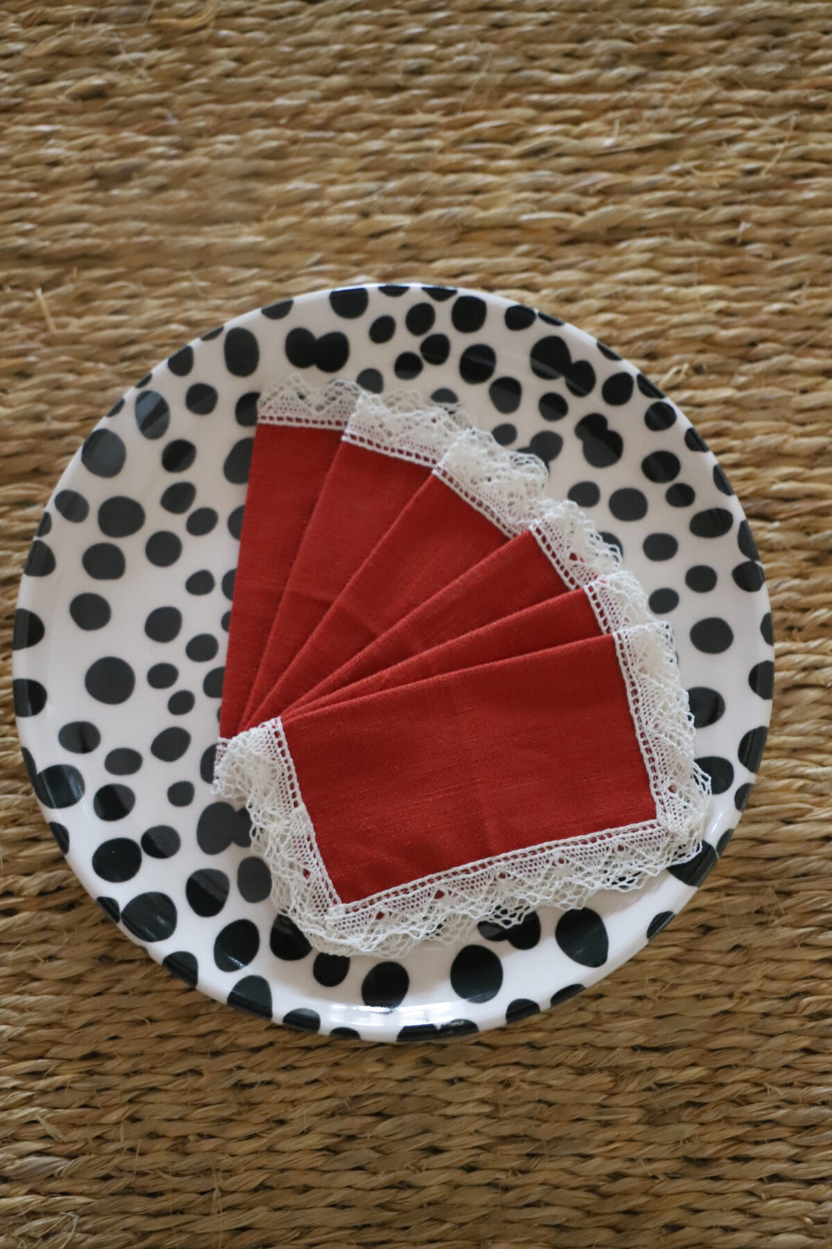 Servilletas de merieda caldera