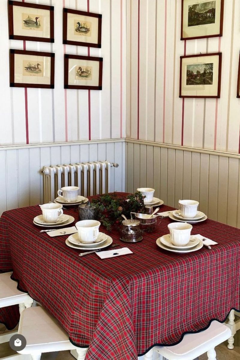 Mantel Cuadros Navidad