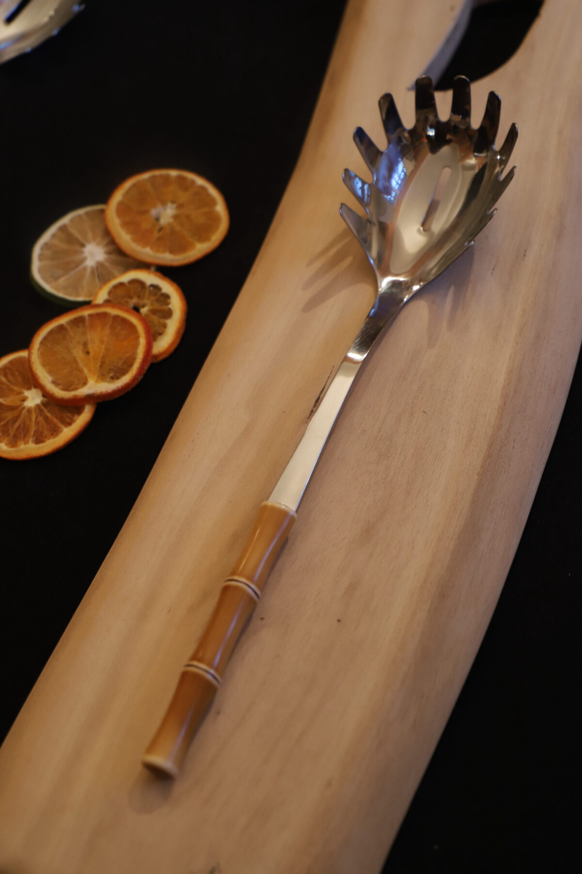 Cubierto Espaguetis Bambú