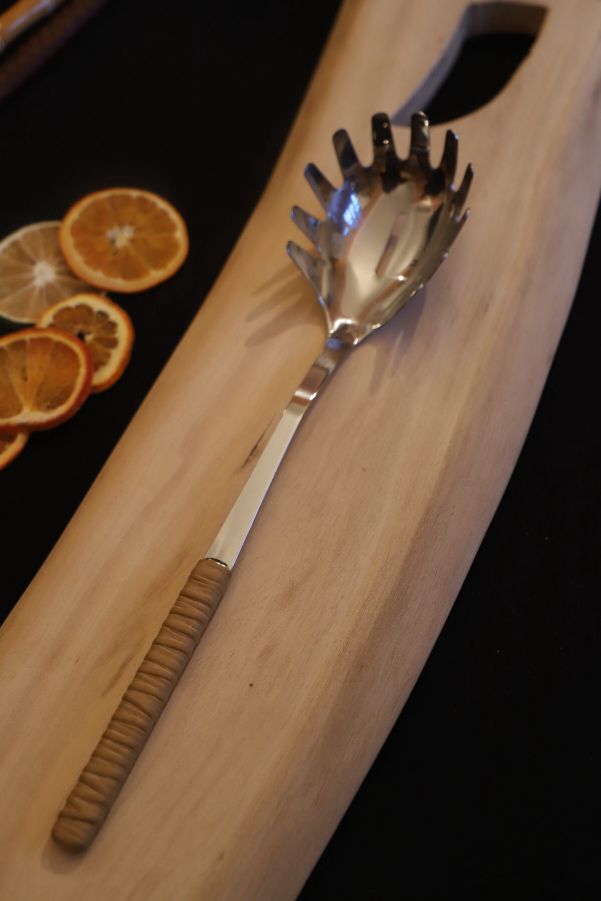 Cubierto Espaguetis beige