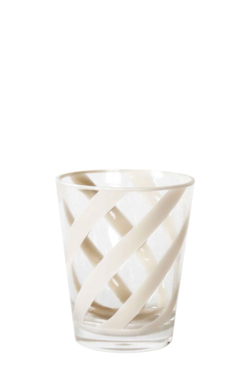 Vasos Metacrilato Crema Brillo