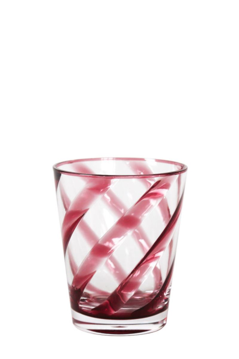 Vasos Metacrilato Cereza Brillo