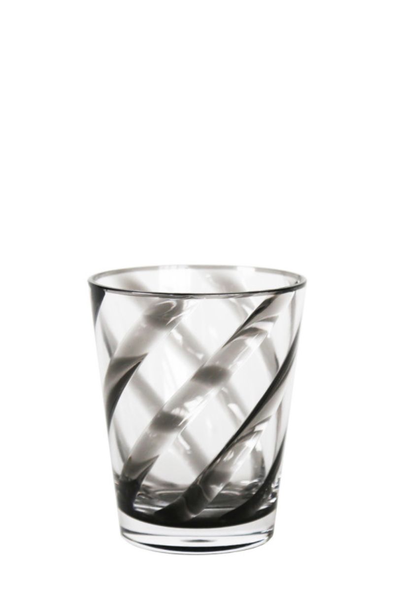 Vasos Metacrilato Negro Brillo