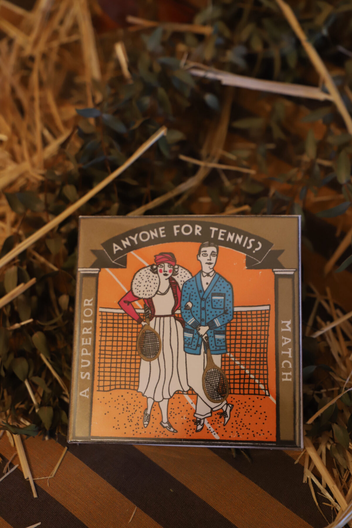 Caja cerillas Tennis