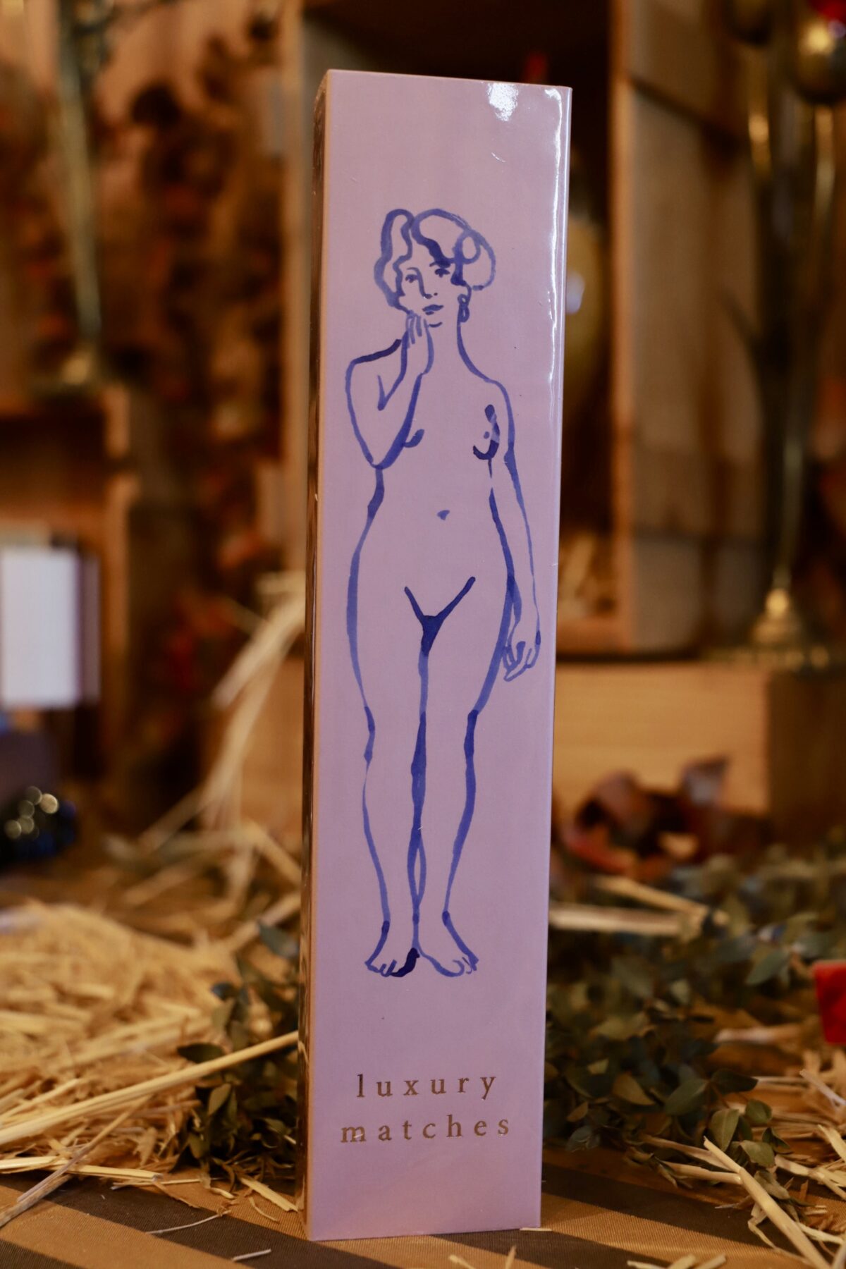 Caja cerillas grande Woman