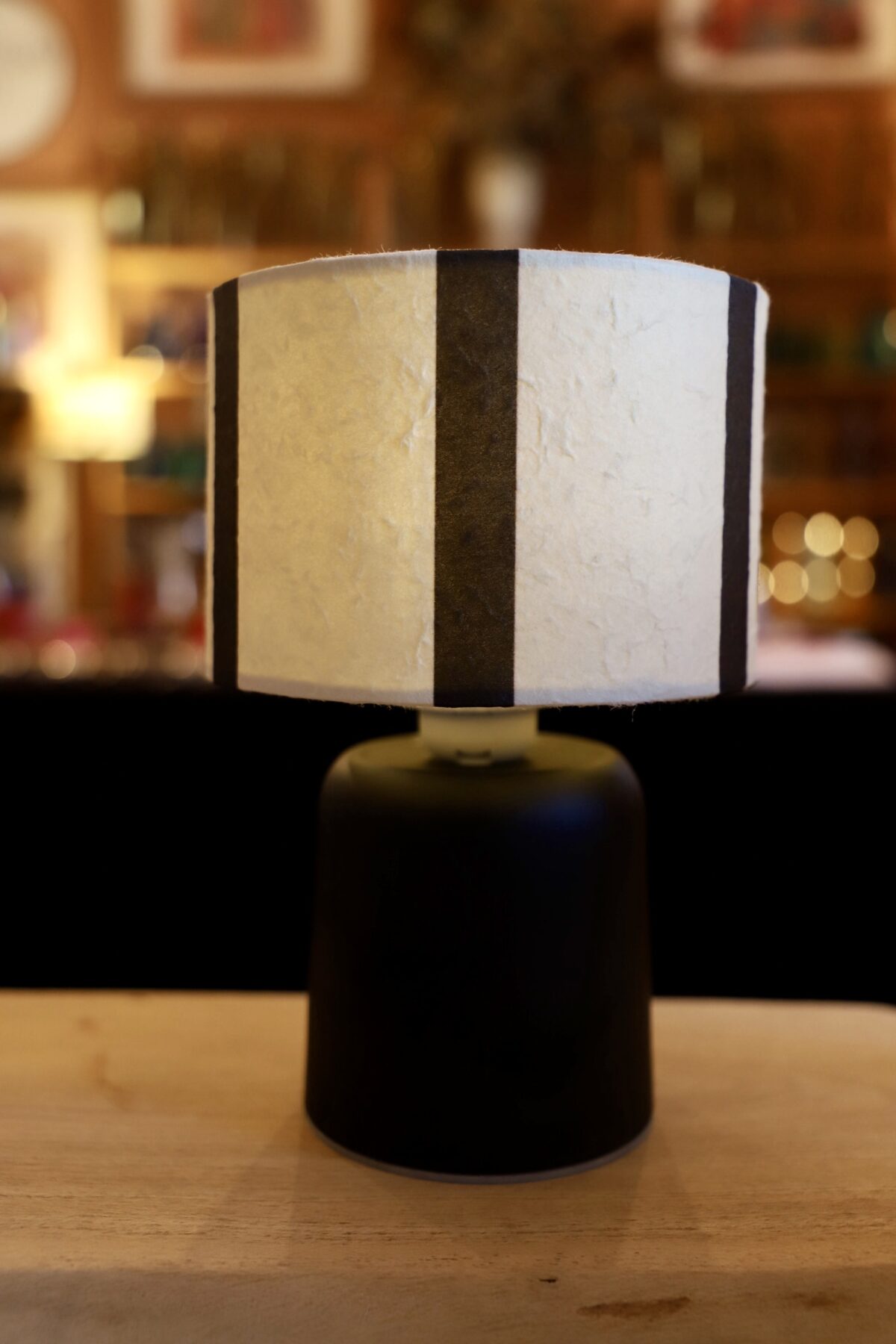 Lamparita inalámbrica negro