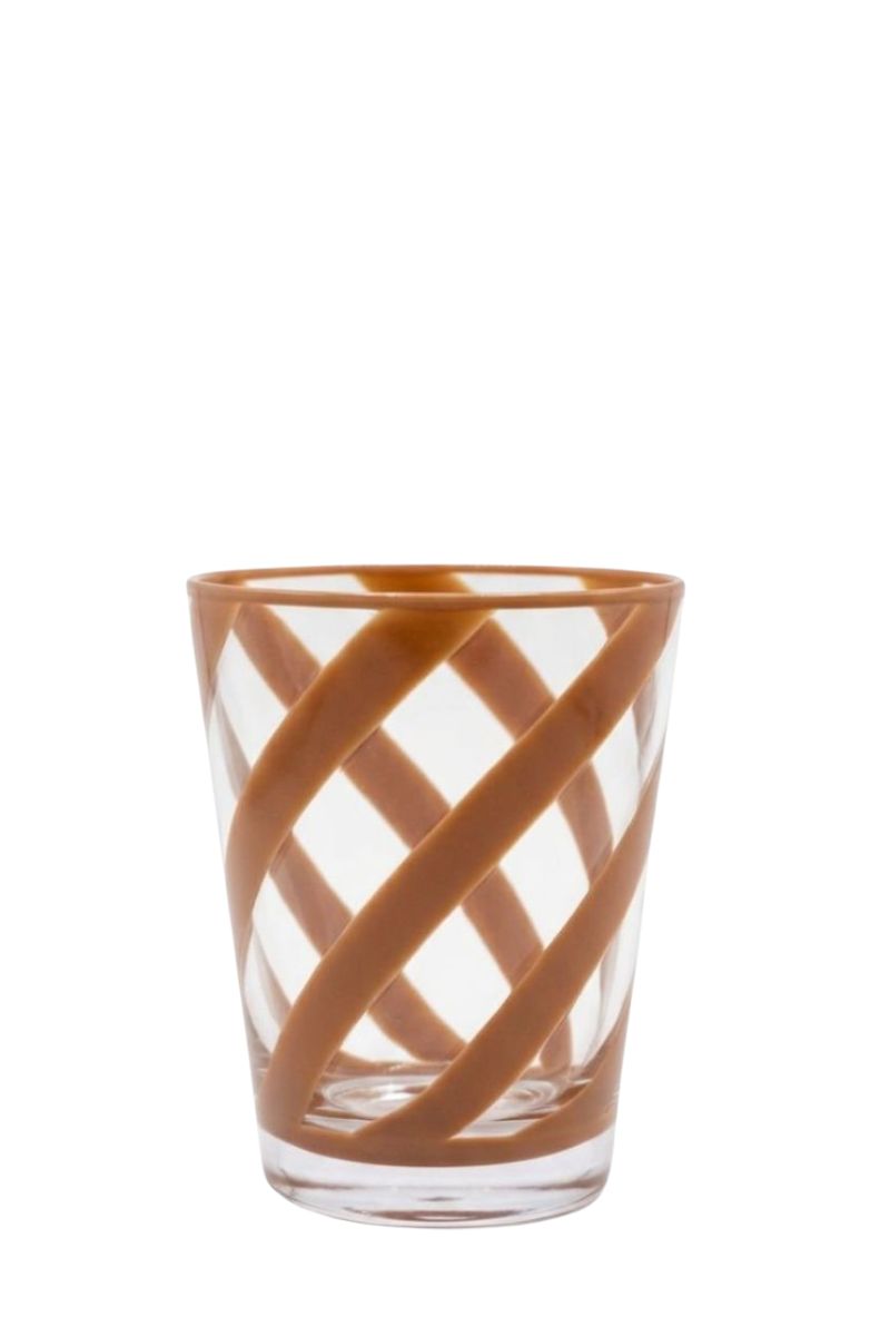 Vasos Metacrilato Ocre Mate