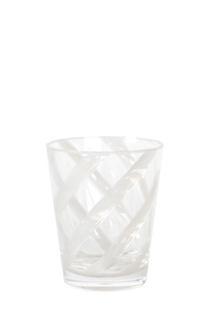 Vasos Metacrilato Crema Brillo