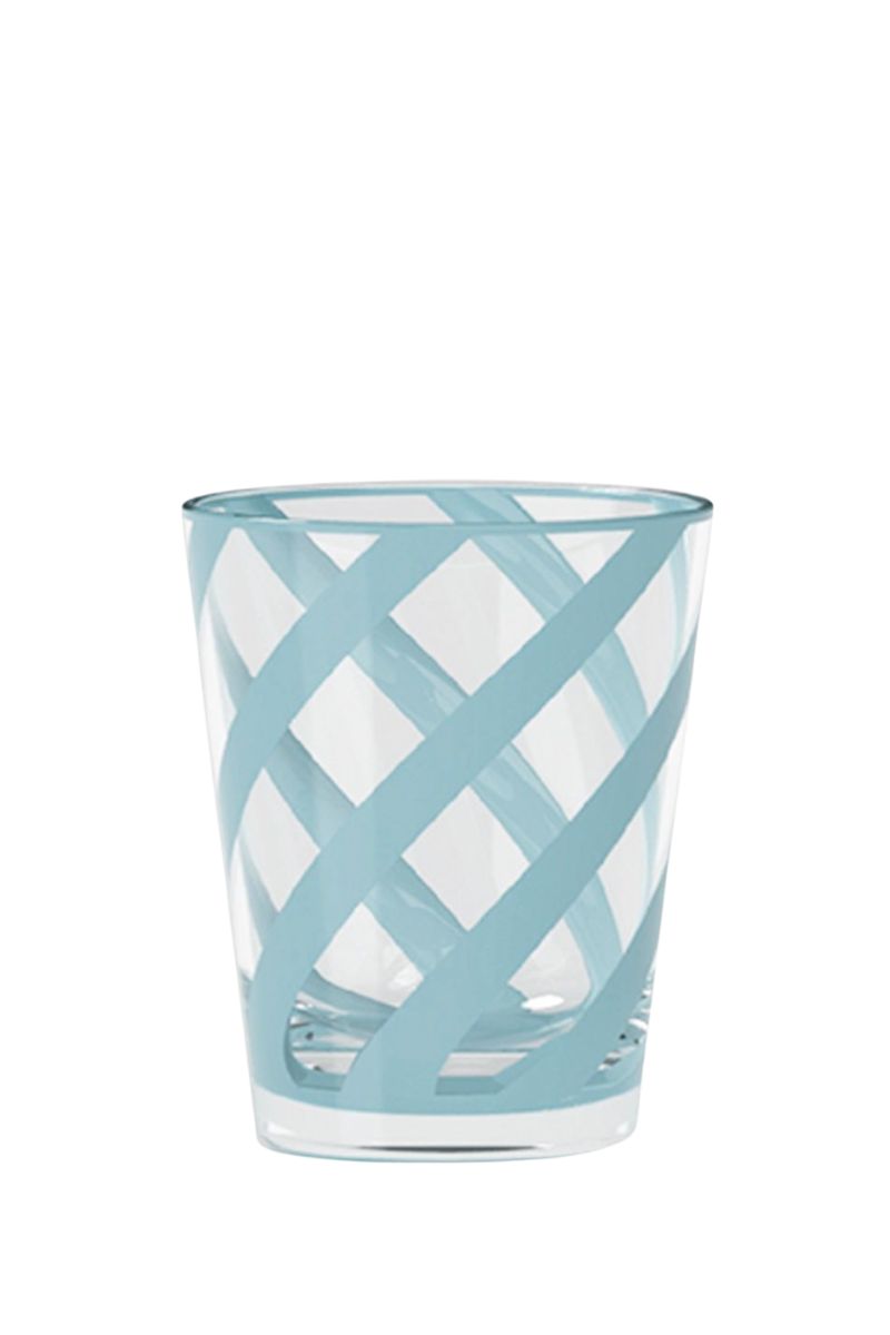 Vasos Metacrilato Celeste Mate