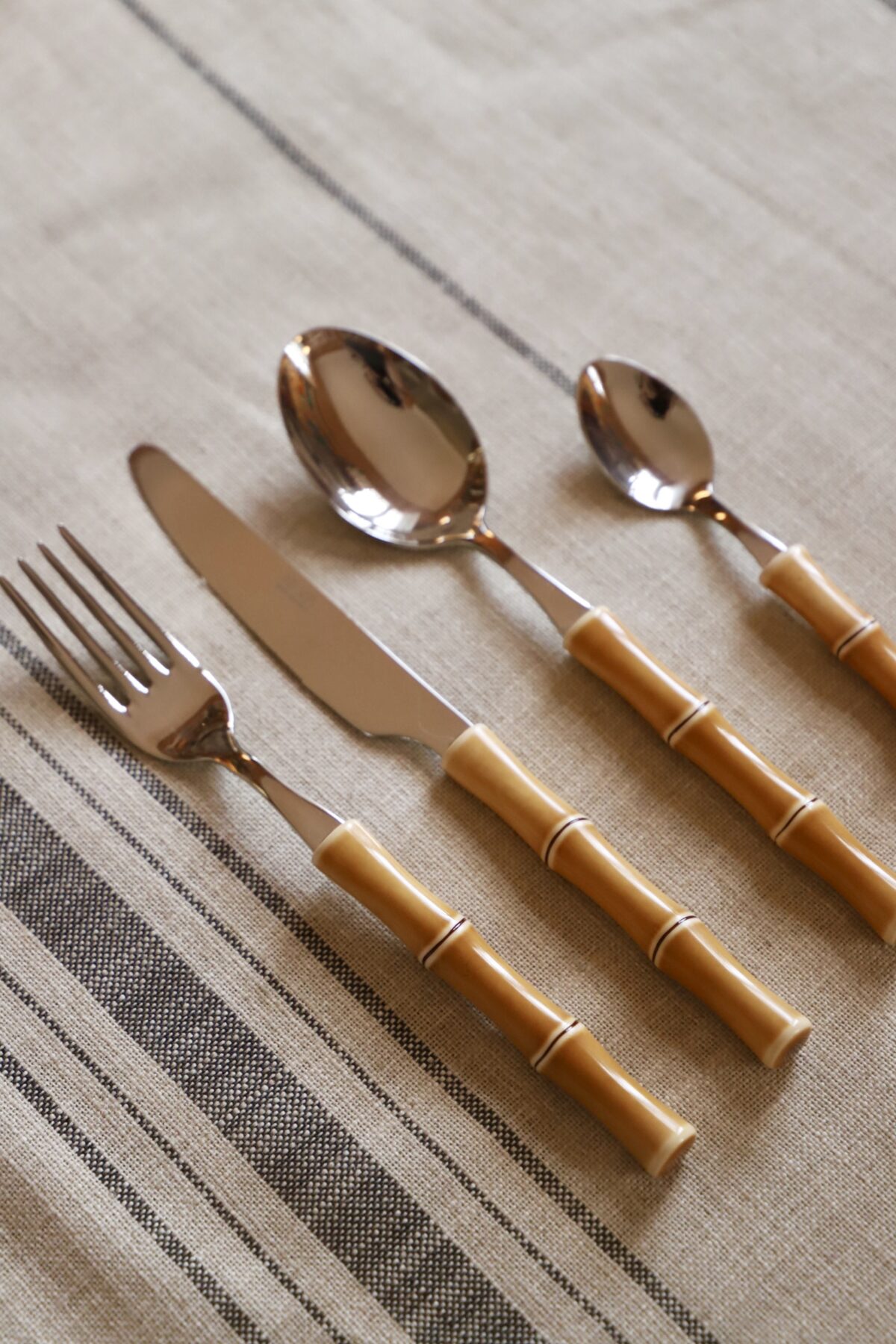 Cubertería Bambú italiana