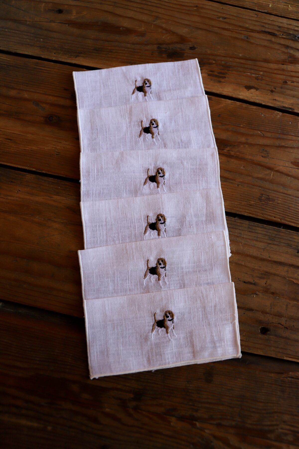 Servilletas aperitivo Beagle