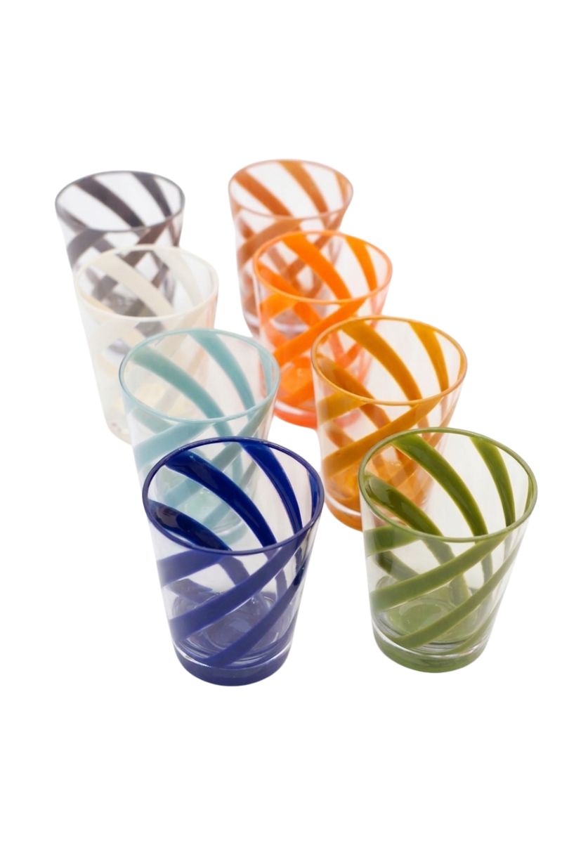 Pack de 8 Vasos de Metacrilato Mate