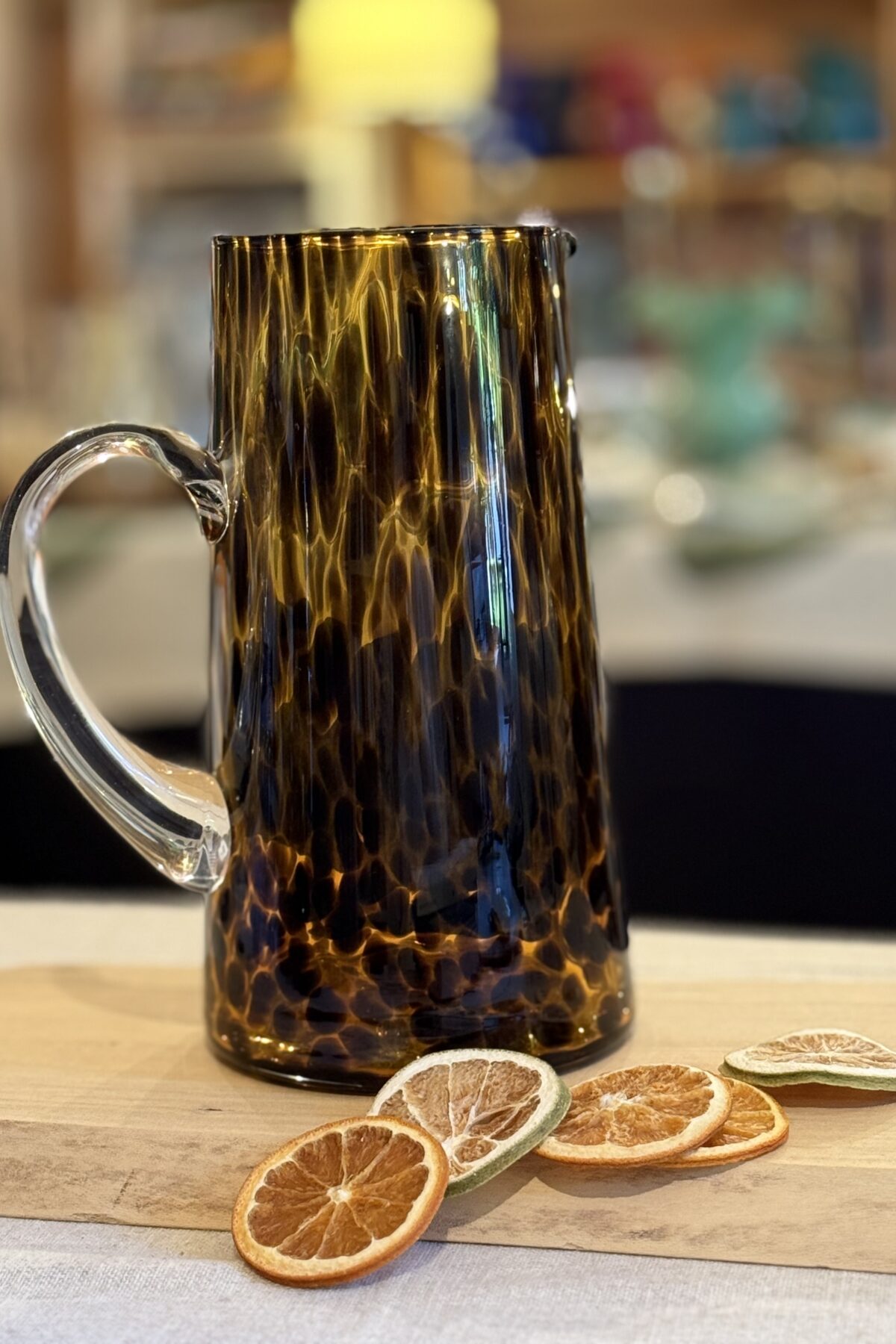 Jarra cristal animal print | Jarras de Diseños | Espigas de Trigo