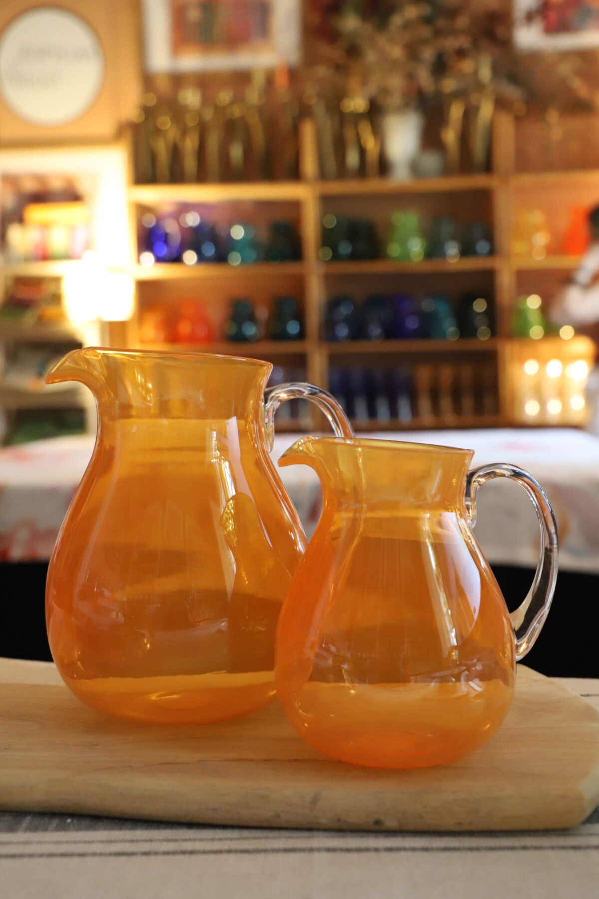 Set jarras mandarina