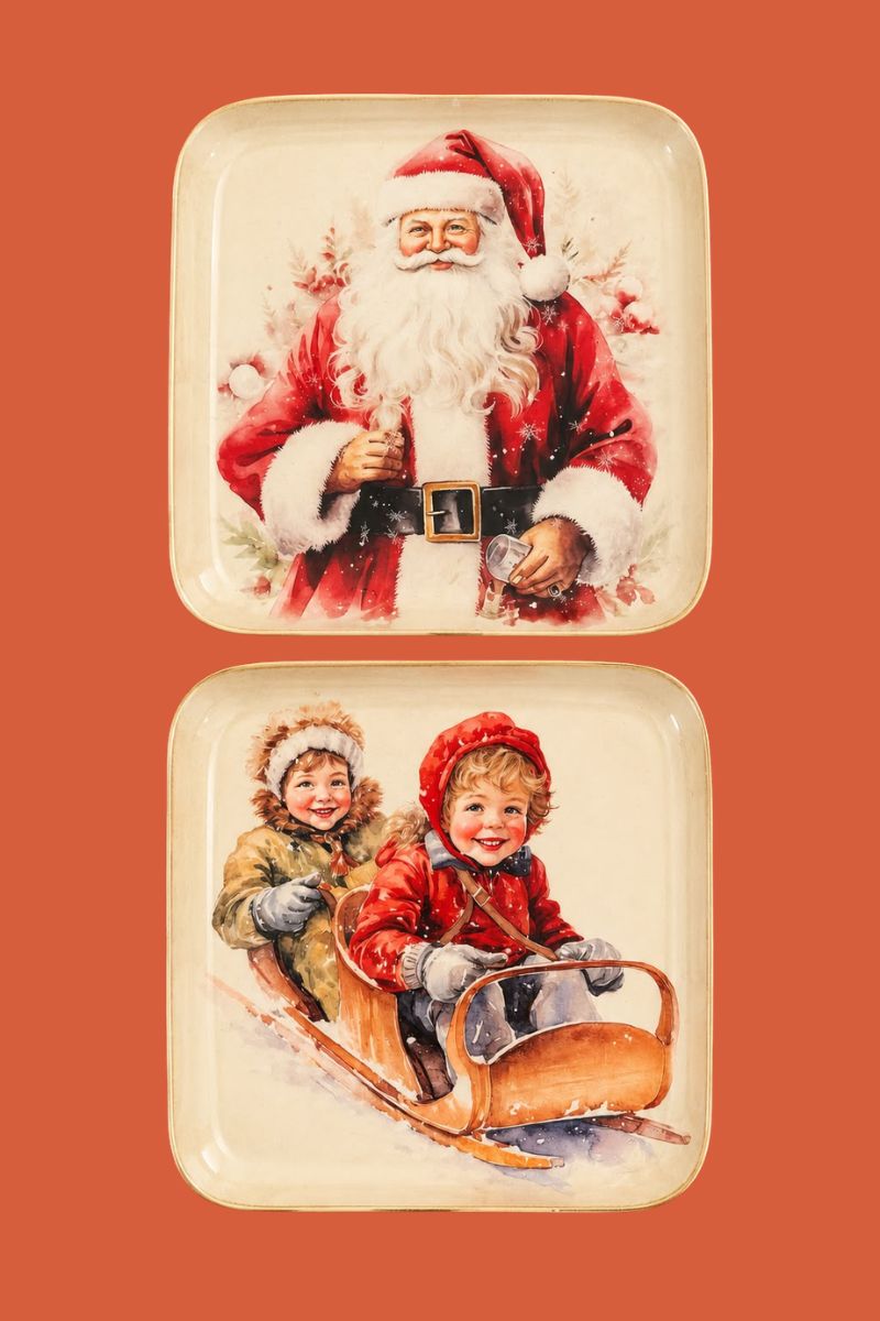 Set de bandejas Navidad